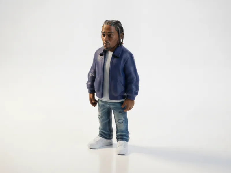 Kendrick Lamar Figurine Celebrity 3D Printable