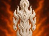 Chess Bishop Celestial Flame-0