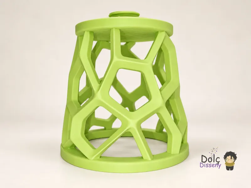 XARXA · Socle modulaire à pas de vis pour présentoir à gâteaux