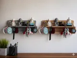 Mini 5-Hook Keyring Display Shelf-0