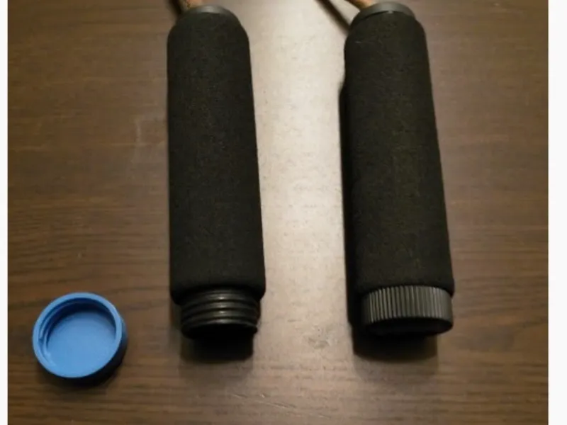 Replacement cap for skipping rope