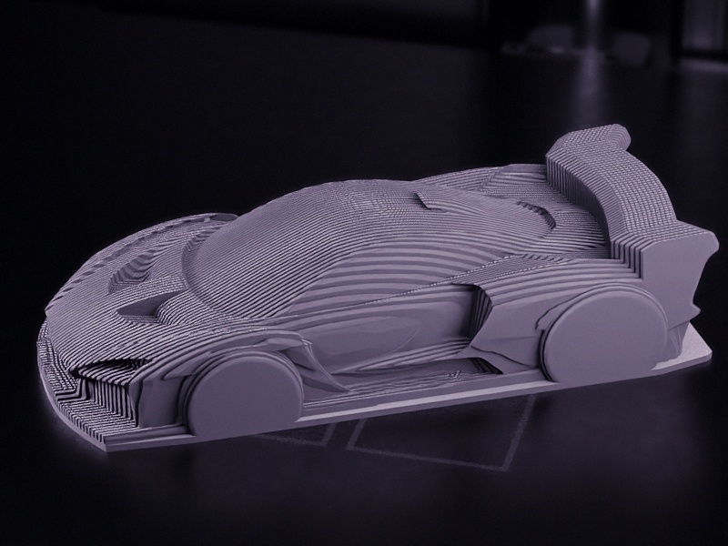 McLaren Senna - Sliced