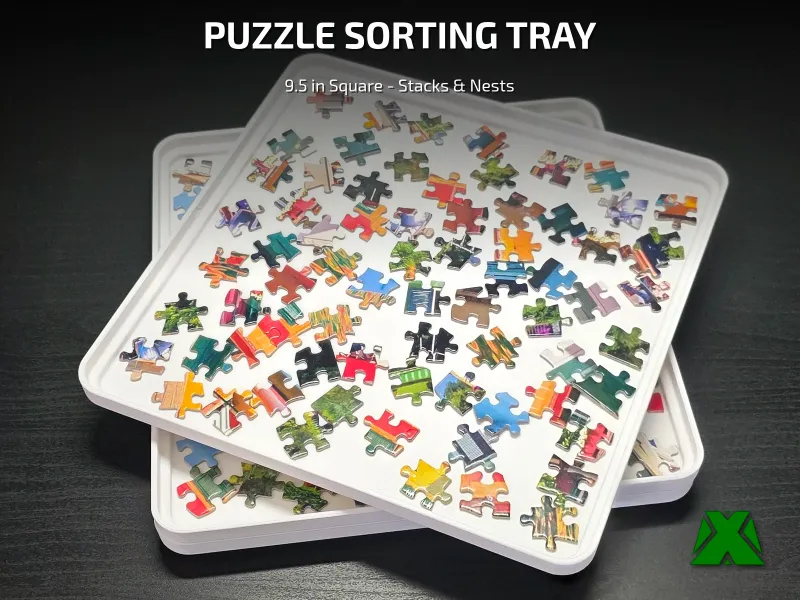 Puzzle Tray - stackable