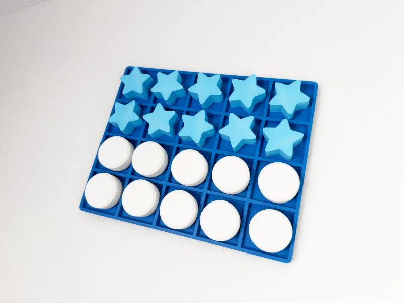 Grille mathématique à 20 cases