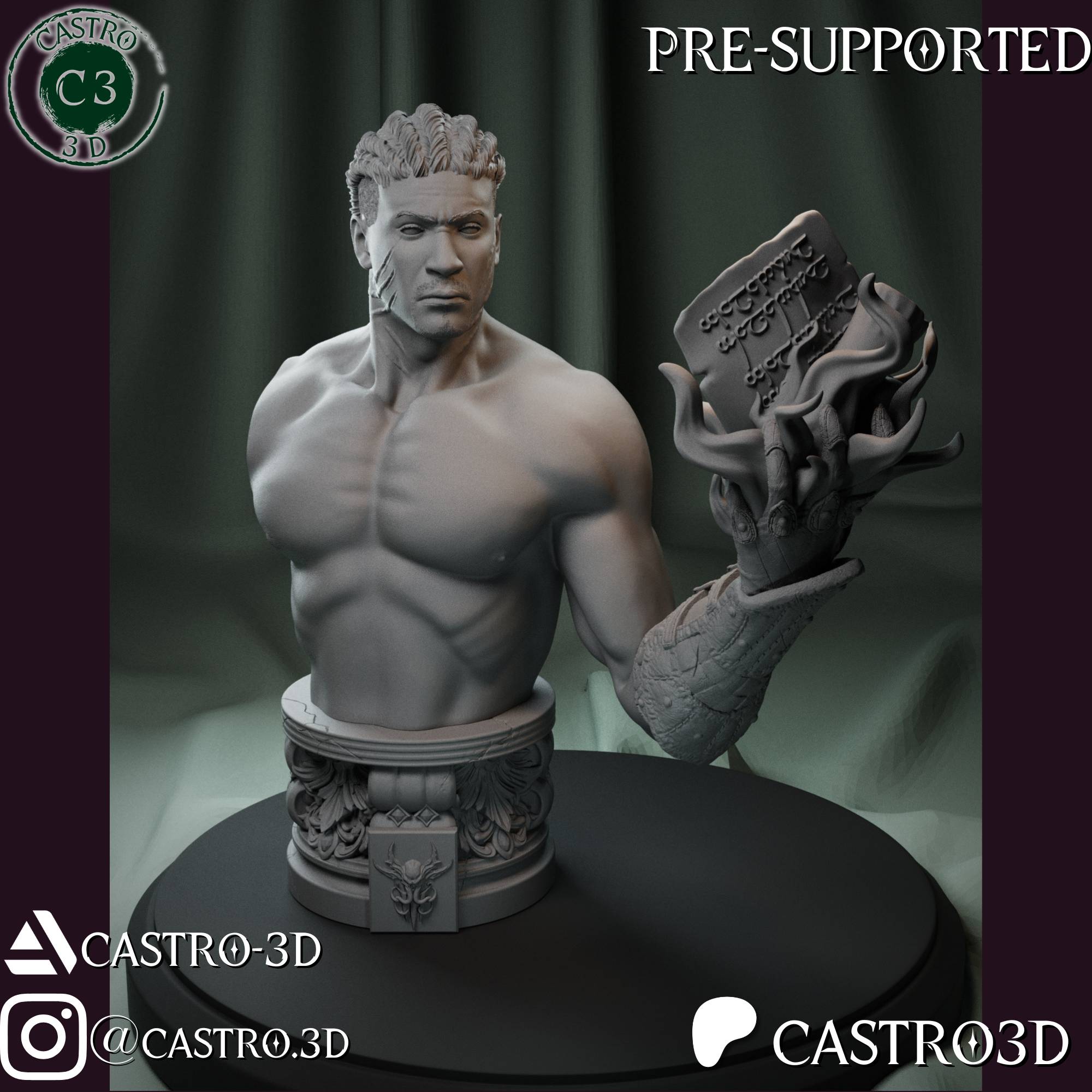 Wyll NSFW Blade Of Frontier - Baldurs Gate 3 Bust Collection