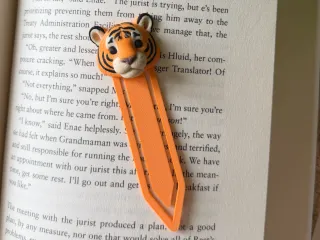 Tiger bookmark