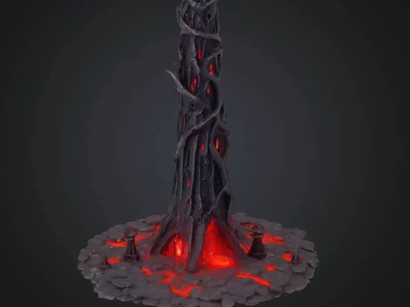 FREE demonic watcher tower game rpg