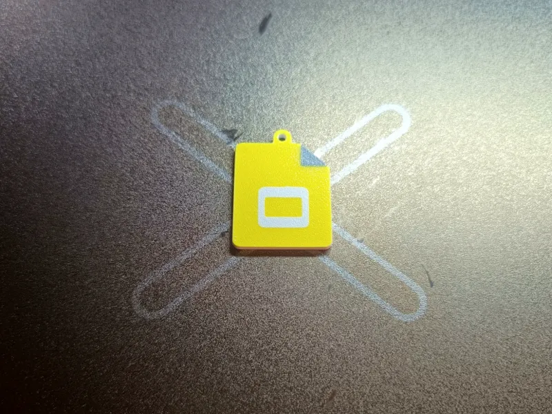 Llavero Google Presentaciones 2C (3 Colores)