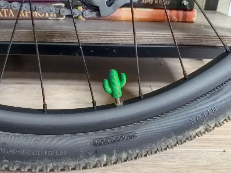 Tampa de Cacto para Bicicleta (Schrader Presta)