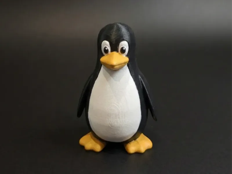 Tux-figuur - Linux mascotte