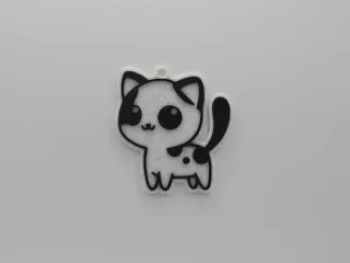 Cute Cat Keychain