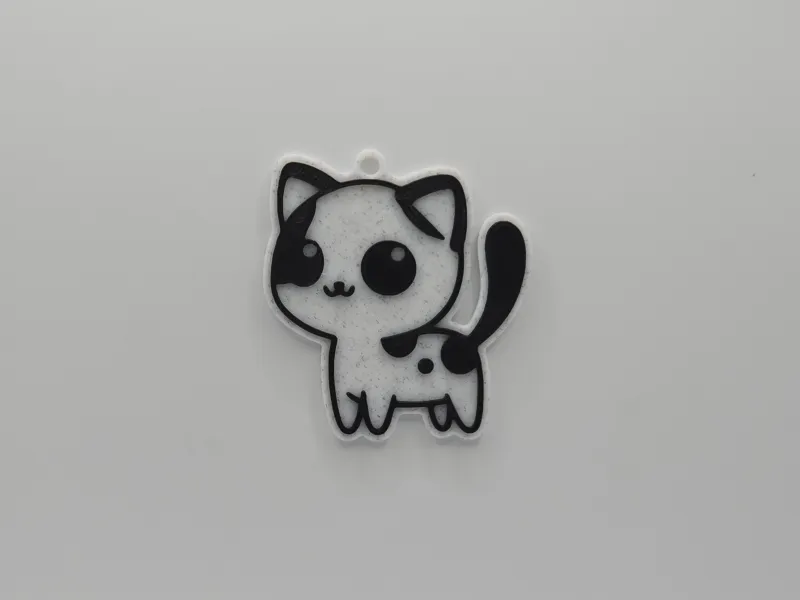 Cute Cat Keychain