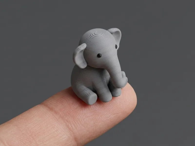 modèle de petit éléphant