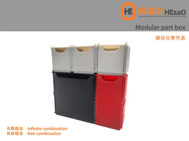 Caja de piezas modular