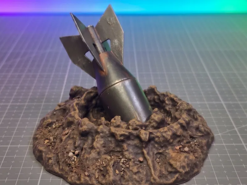 Bomb Planted 02 - Grimdark Wargame Terrain