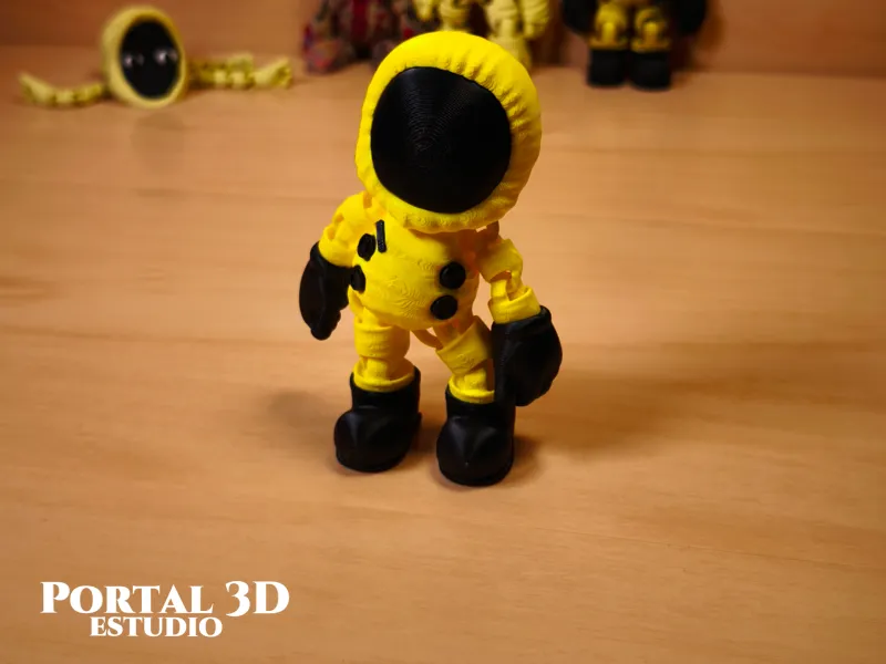 Backrooms Player 2 / PRINT-IN-PLACE WITHOUT SUPPORT /3MF