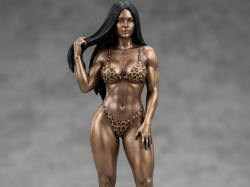 High Detail Bikini Figurine v6