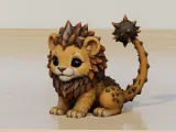 Cute Liontail Figurine-0