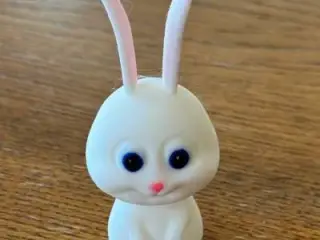bunny painted