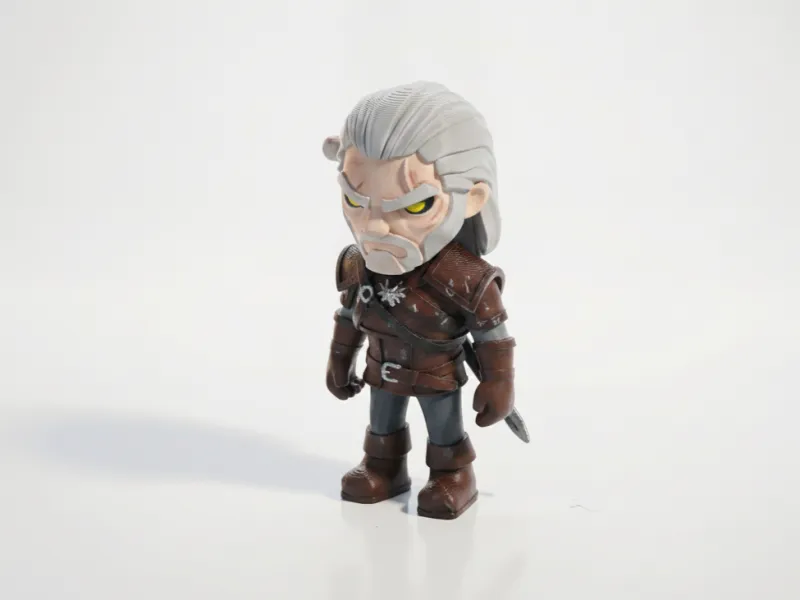 Geralt Of Rivia Figurine Movies & TV 3D Printable