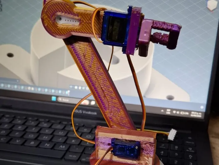 Brazo Robótico Educativo ARM Mk.1 - Kit Funcional para Servo