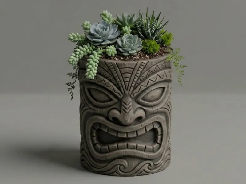 MACETA TIKI