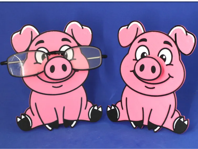 Soporte para gafas de cerdo