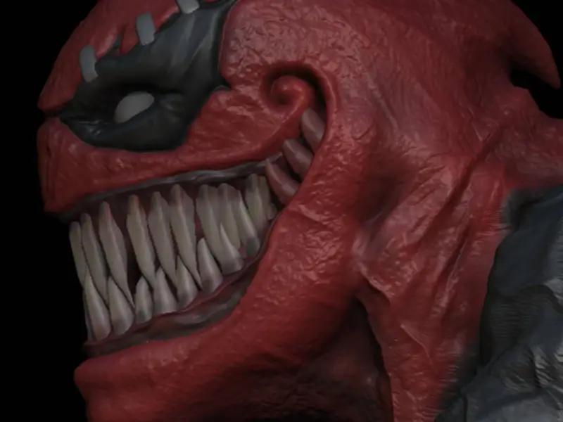 Venom pool Bust