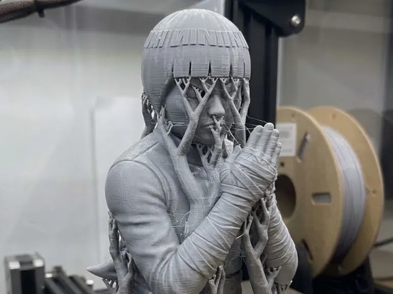 Rock Lee Bust STL Naruto Sculpture 3D Print
