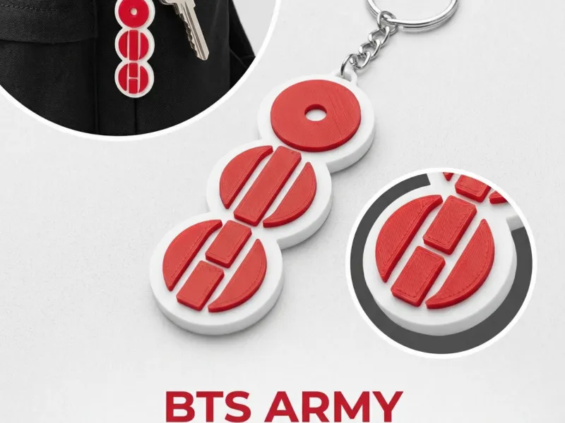 BTS Arirang keychain Logo