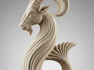 Capricornio - arte abstrata - Coleção signos