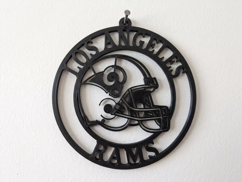 Los Angeles Rams Wall Art - Easy Print