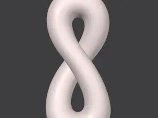 Infinity art sculpture Home Decoration
