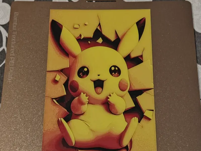 Hueforge Pokemon Pikachu 143x200
