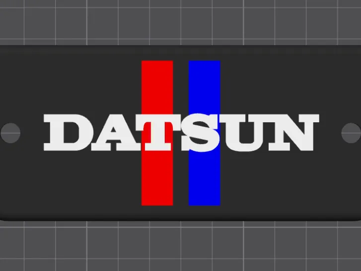 Datsun motorkapsluiting afdekking