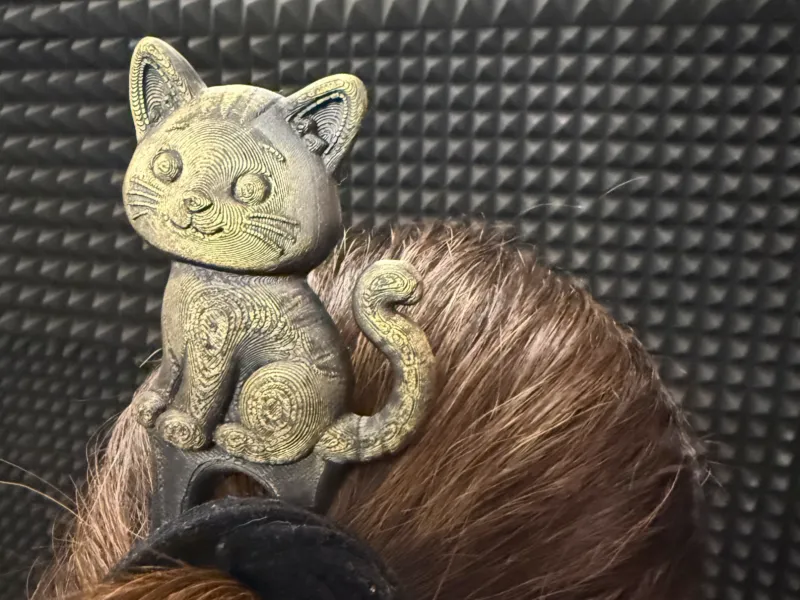 ferma capelli gatto