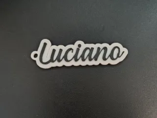 Luciano keychain - llavero