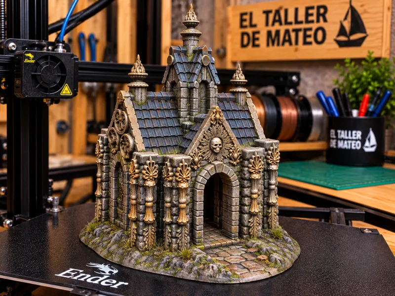 Mausoleul Gotic al Craniilor – Atelierul lui Mateo