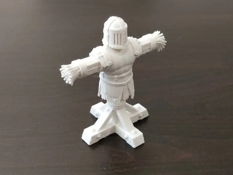 Knight's Training Dummy - Realistic Miniature