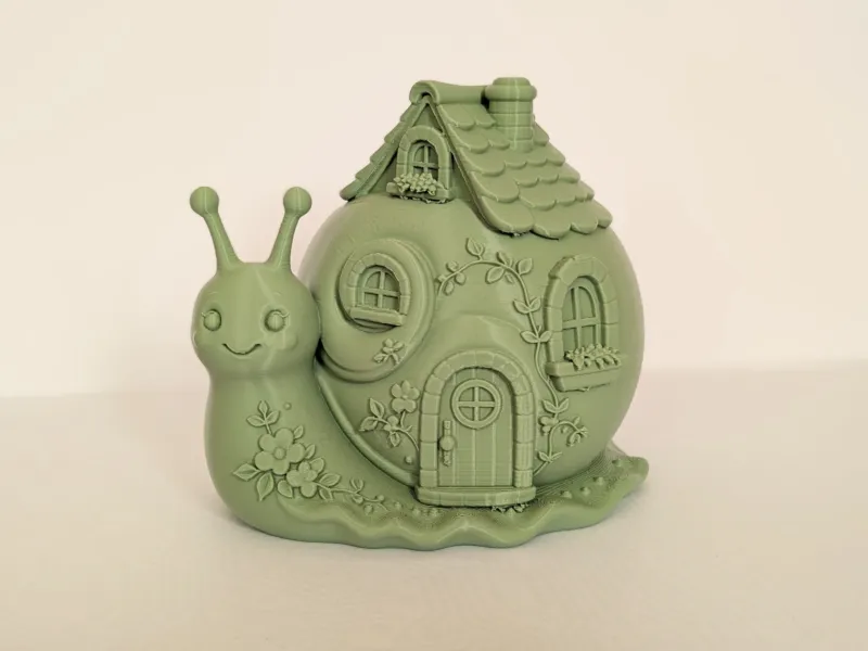 Cute Snail Cottage – Fairy Garden Decor