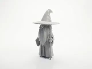 Chibi Gandalf Wizard Figurine Fantasy 3D Printable