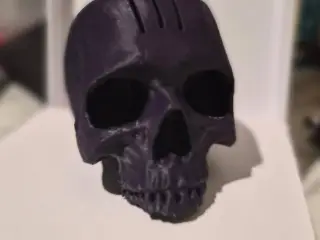 SKULL HOLDER FOR GUITAR PICKS - PORTA PÚAS.