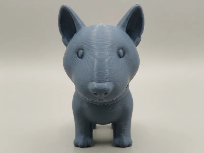 可爱英国斗牛梗3D打印模型 – 斗牛梗犬雕像