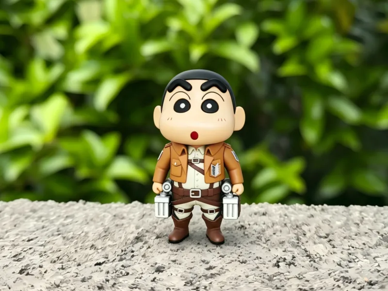 Crayon Shin-chan × Attack on Titan