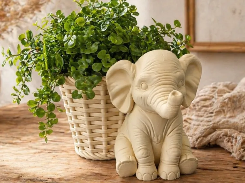 Elephant Planter Pot – Cute Animal Plant Holder
