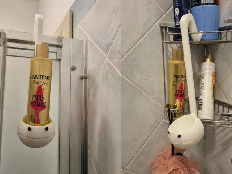 Otamatone Shampoo Holder