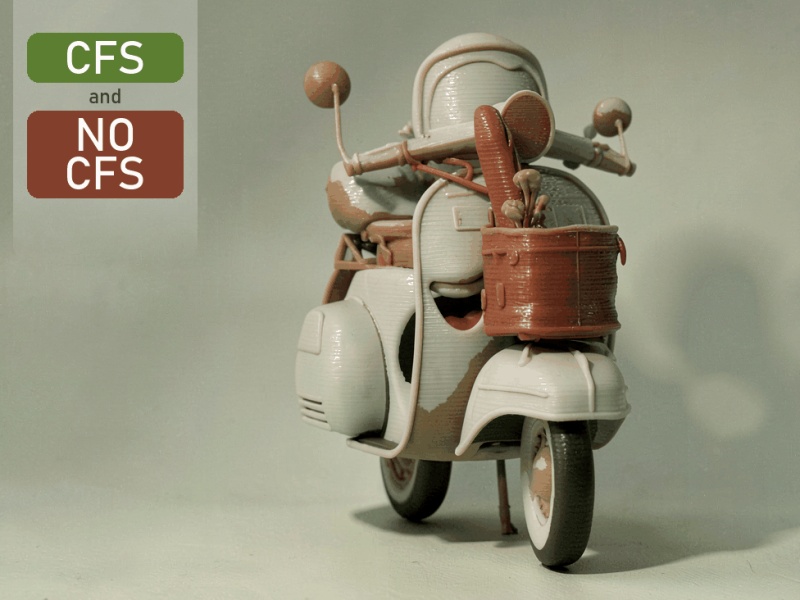 Italian Vespa Scooter Reimagined | CFS & No CFS