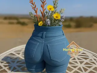 Jeans Planter