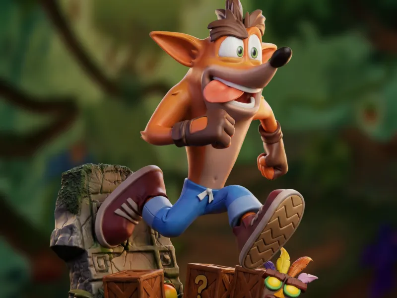 Crash Bandicoot - PS1 STL