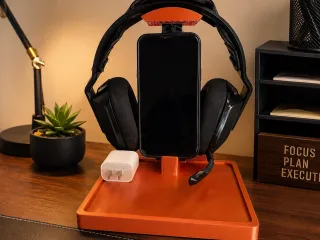 Headphone and Cellphone/Controller stand